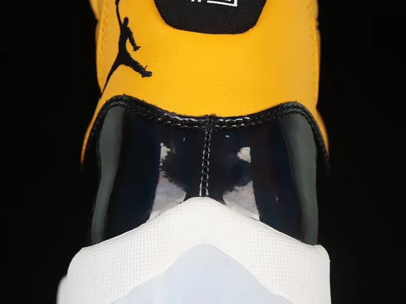 All categories Air Jordan Jordan series basketball shoes Air Jordan 11 pure original version Air Jordan 11 Retro "Black Yellow" AJ11 Joe 11 black yellow CT8012-118